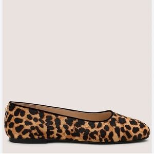 Stuart Weitzman Animal Print Flats